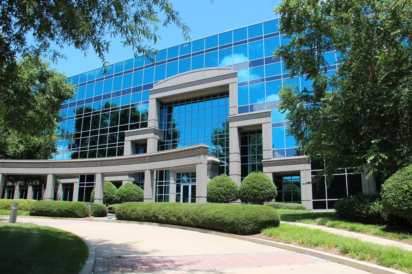 Johns Creek City Hall, where The Art Center's Artist Guild hangs rotating work