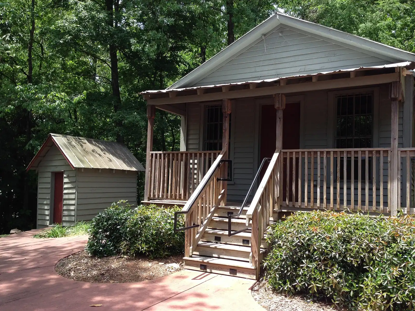 The historic Green Store building at Autrey Mill Nature Preserve and Heritage Center
